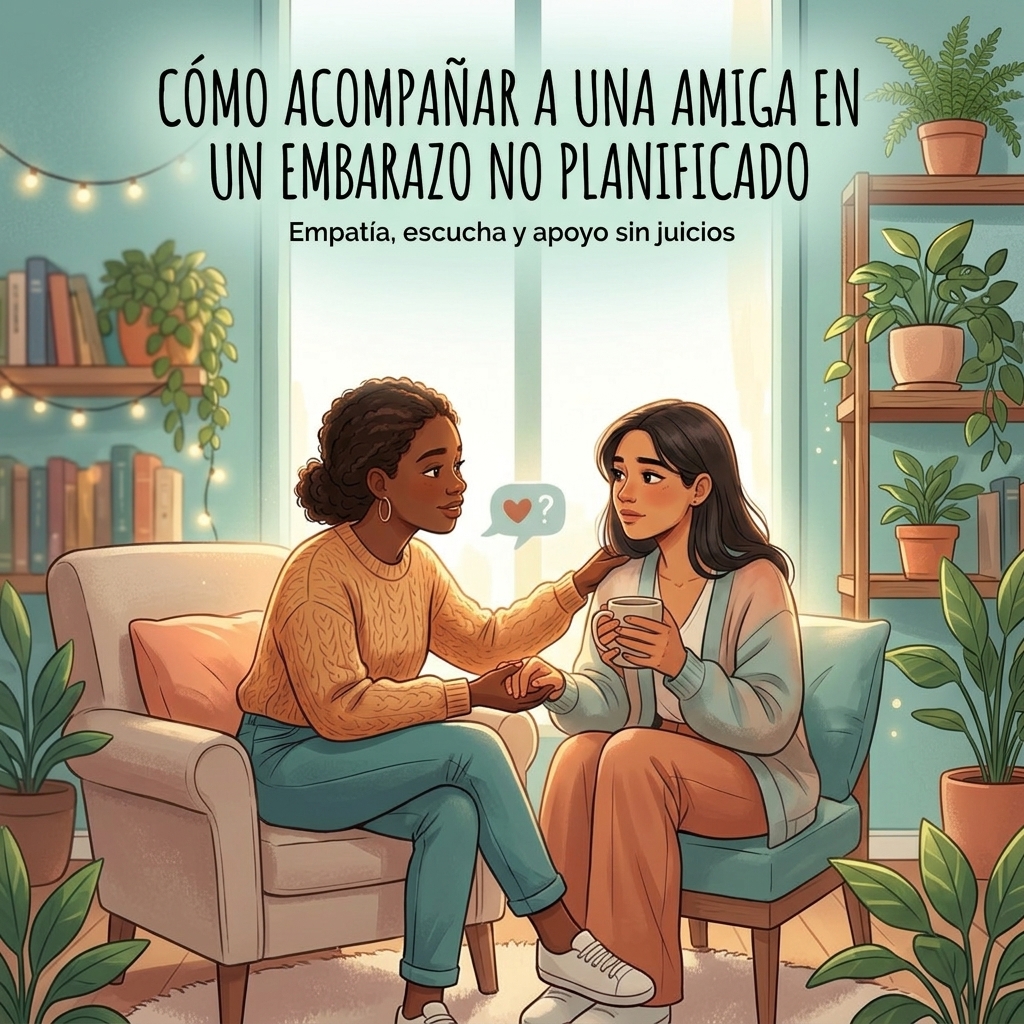 Acompanamiento y apoyo a una amiga en embarazo no planificado FemClinic
